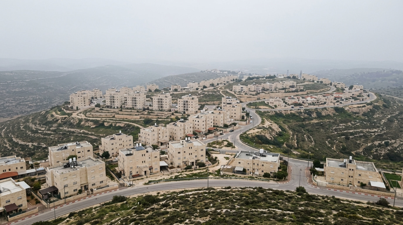 Scenic view of Susya in Judea & Samaria