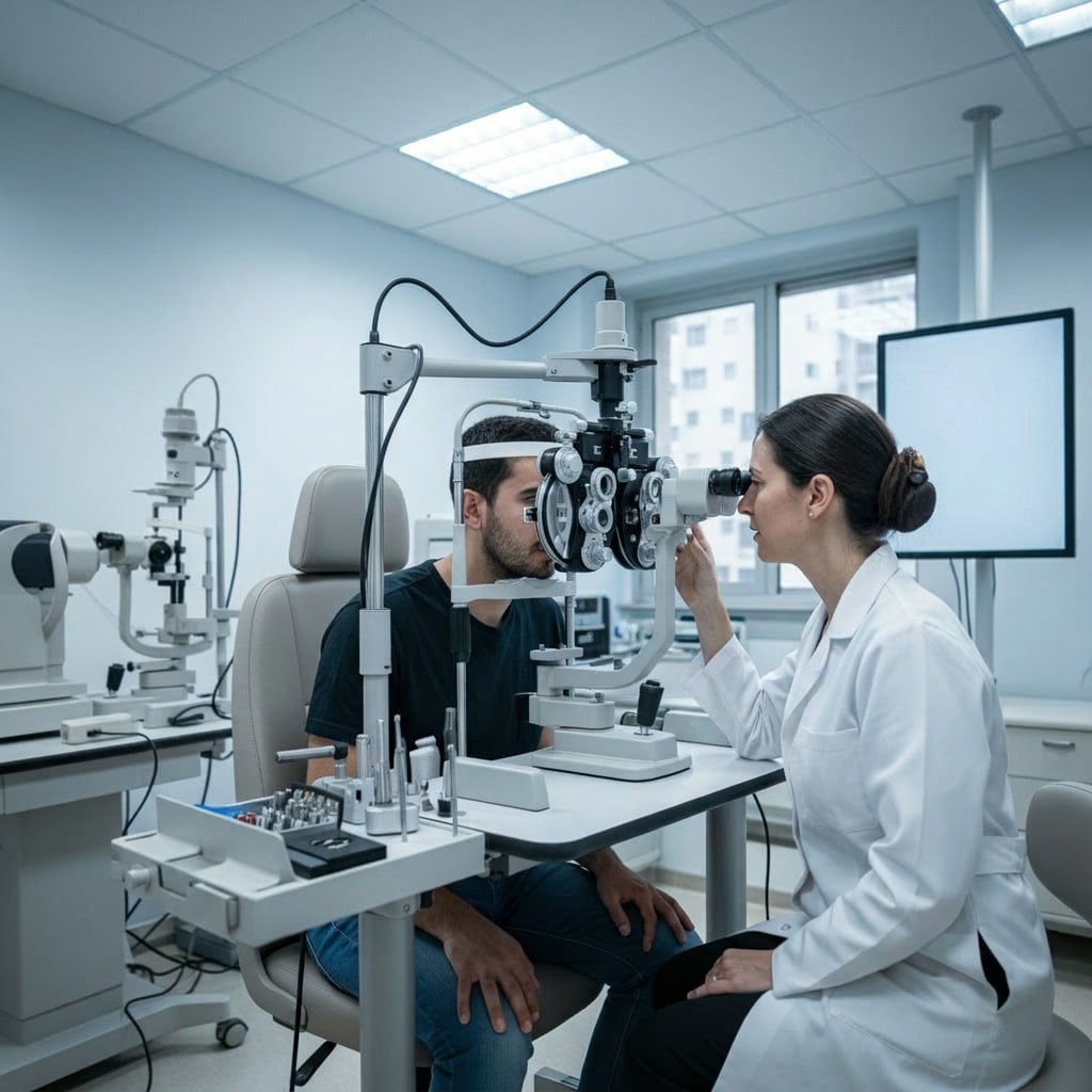 Healthcare scene