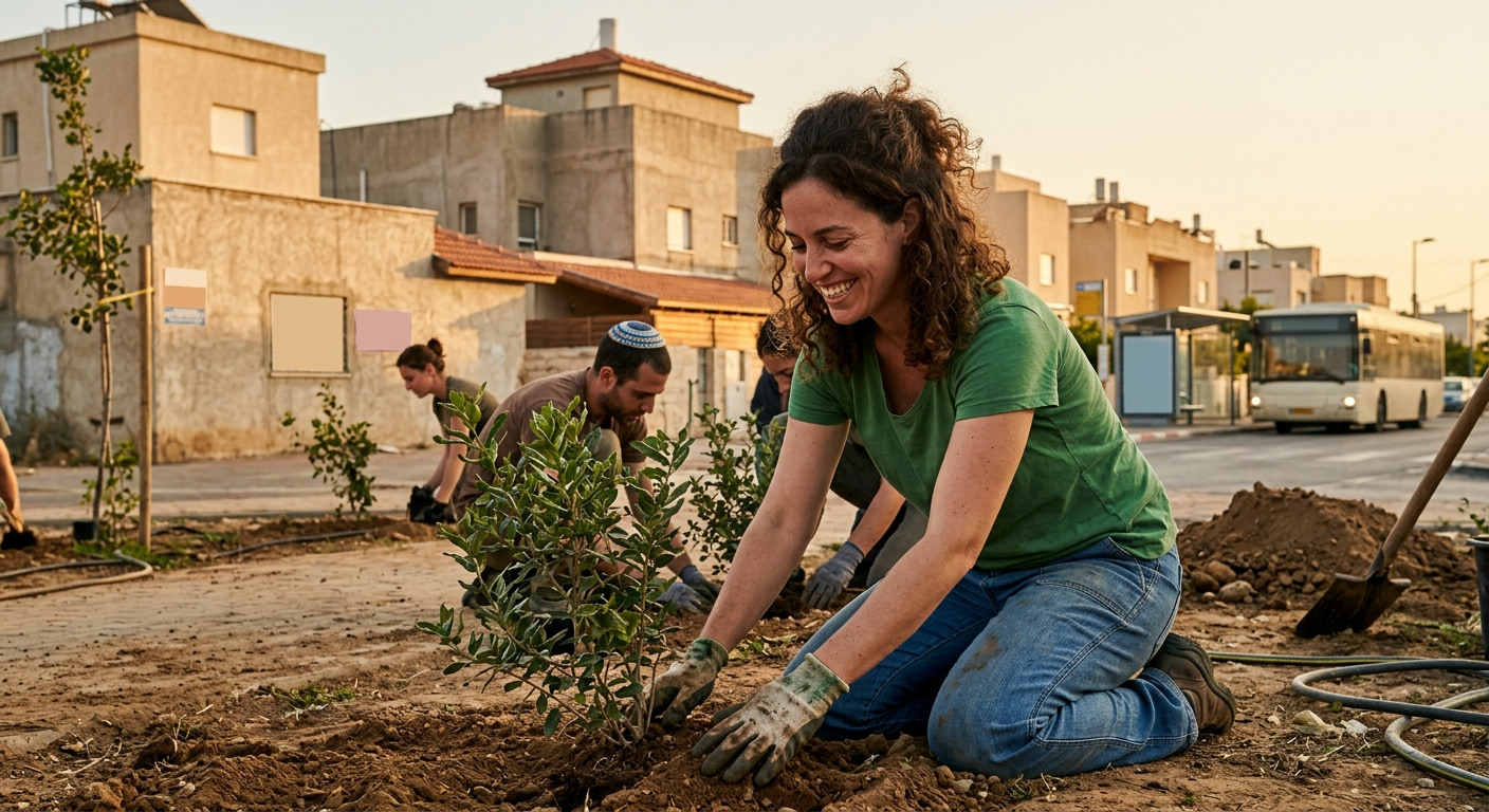 Community amenities in Sha'arei Tikva