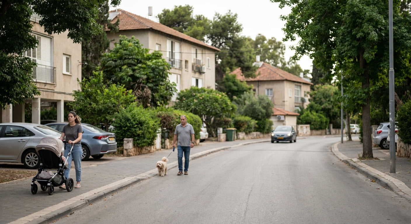 Low-density living in Kiryat Tivon