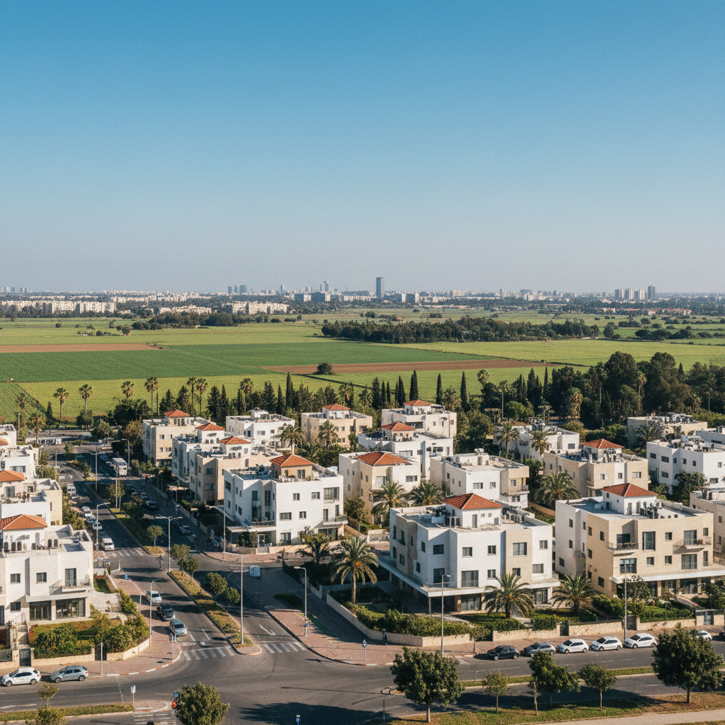A representative hero scene of Kiryat Ekron in Central District