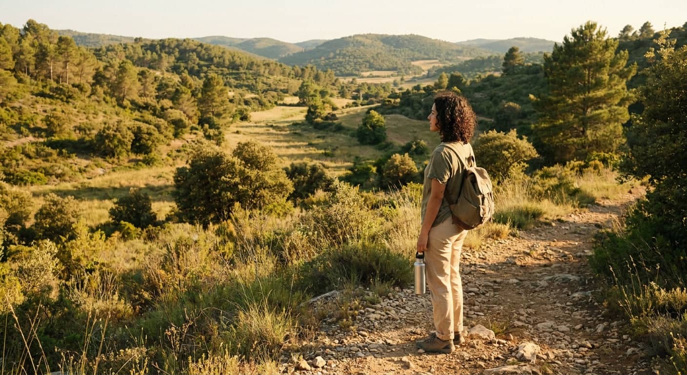 Nature enthusiasts exploring Amichai's outdoors