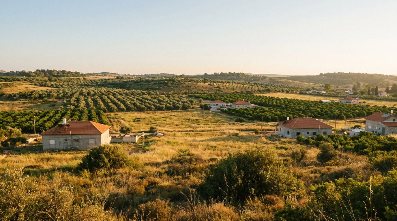 A scenic view of Bnei Ayish in Central District