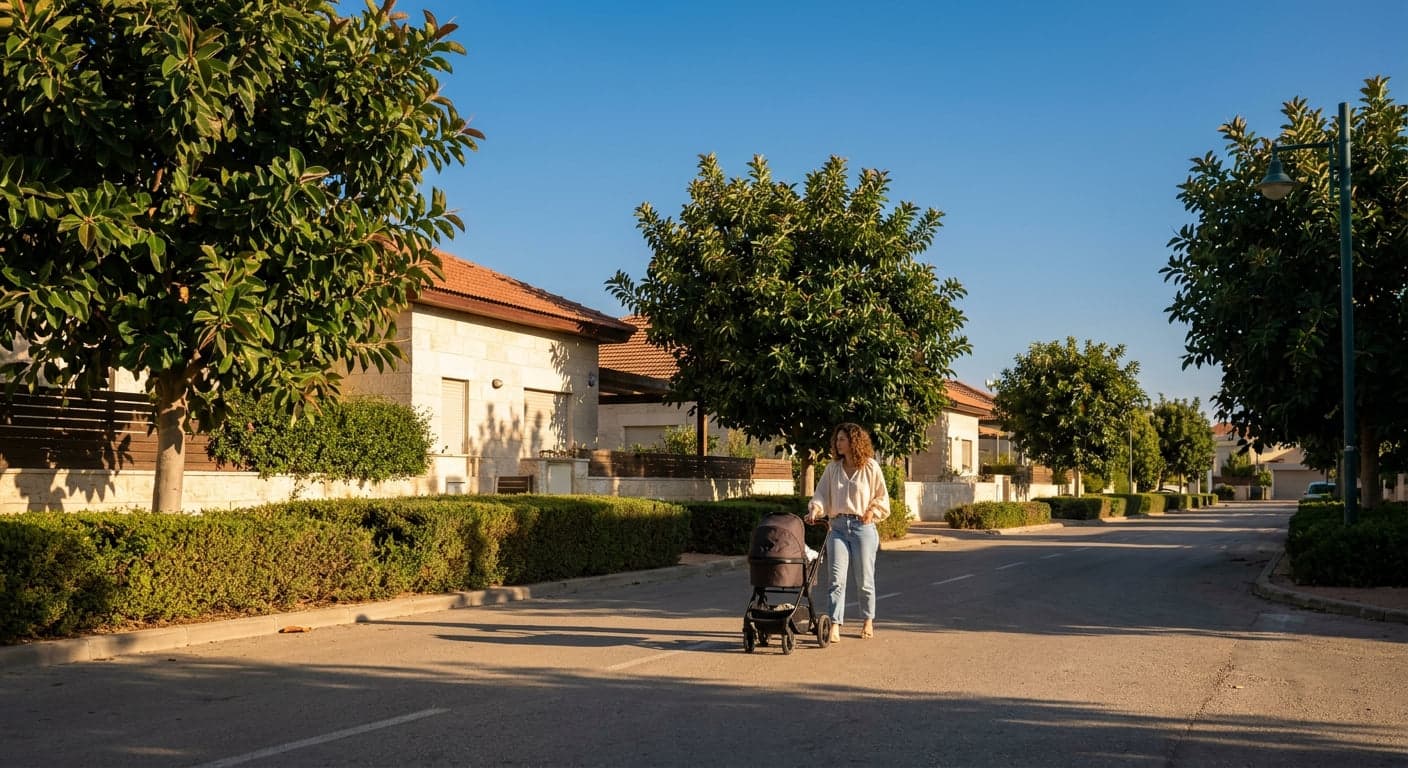 Low-density living in Emek Hefer