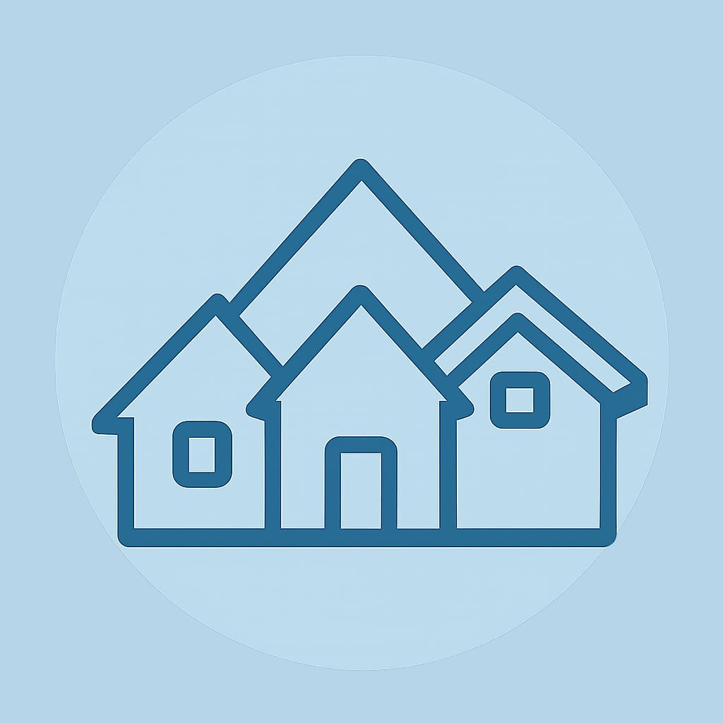 Icon representing property diversity