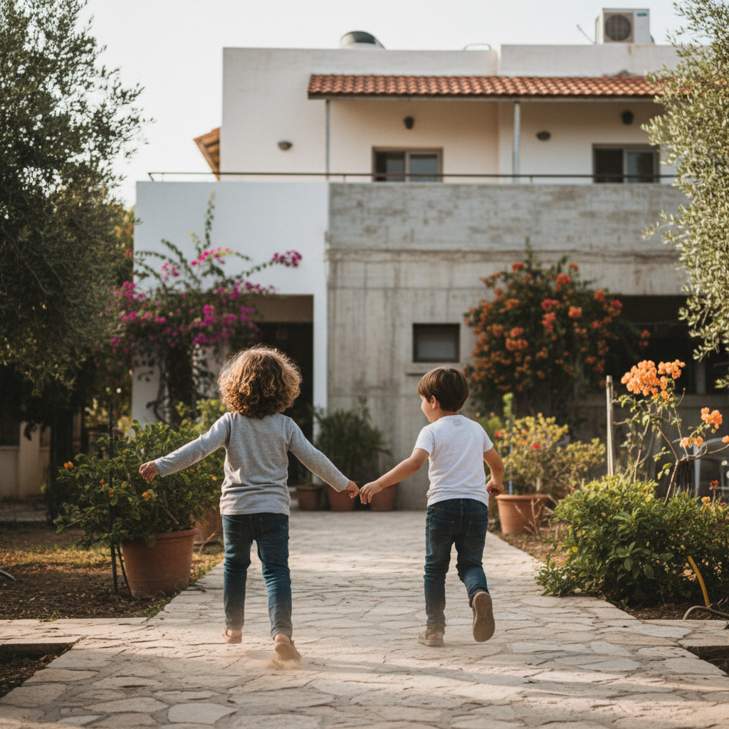 Family enjoying time together in Nehora