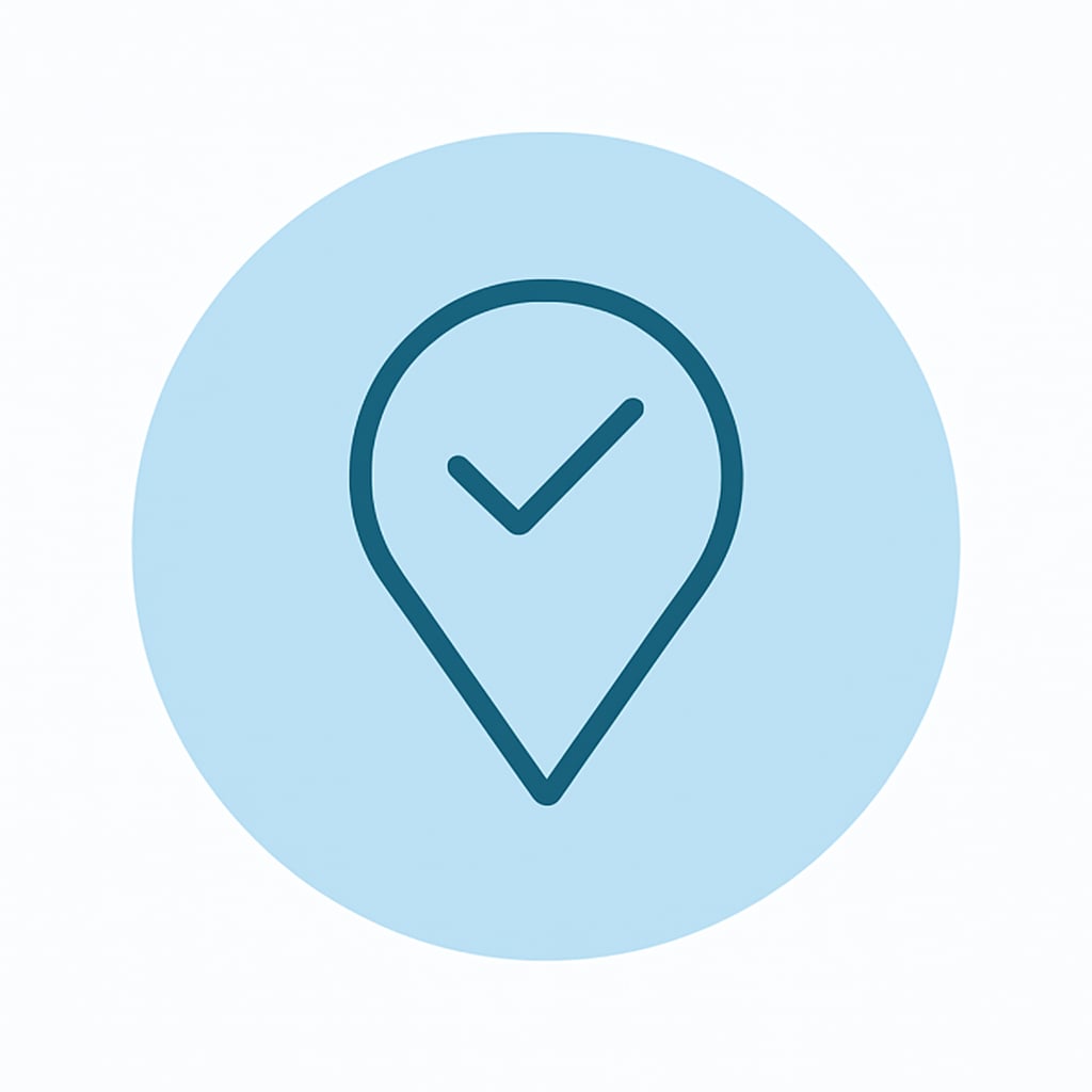 Icon representing local and regional services