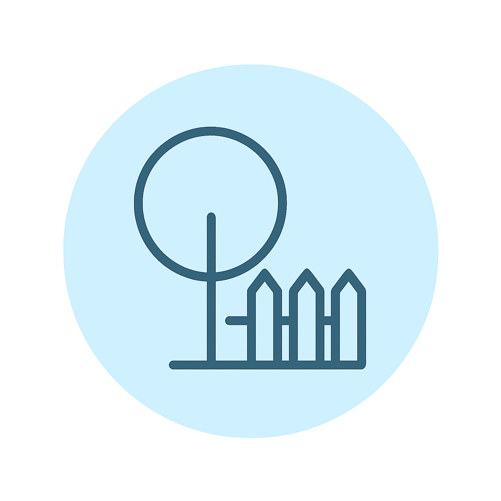 Space icon representing privacy