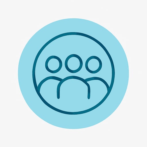 Icon representing community