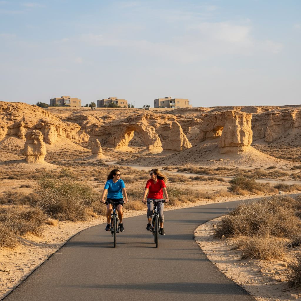 Nature enthusiast exploring Mitzpe Ramon