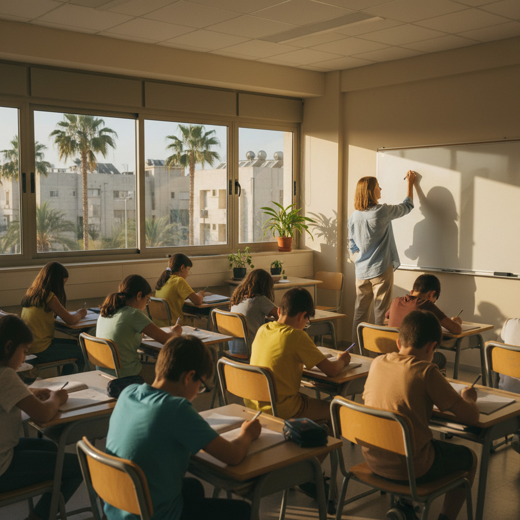School building representing education