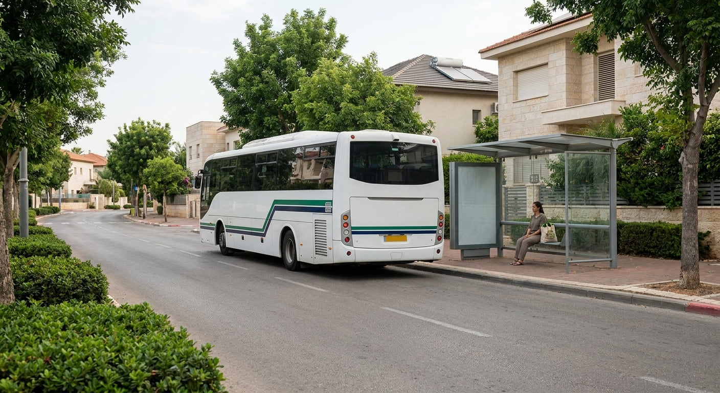 Transportation hub in Ramat HaSharon