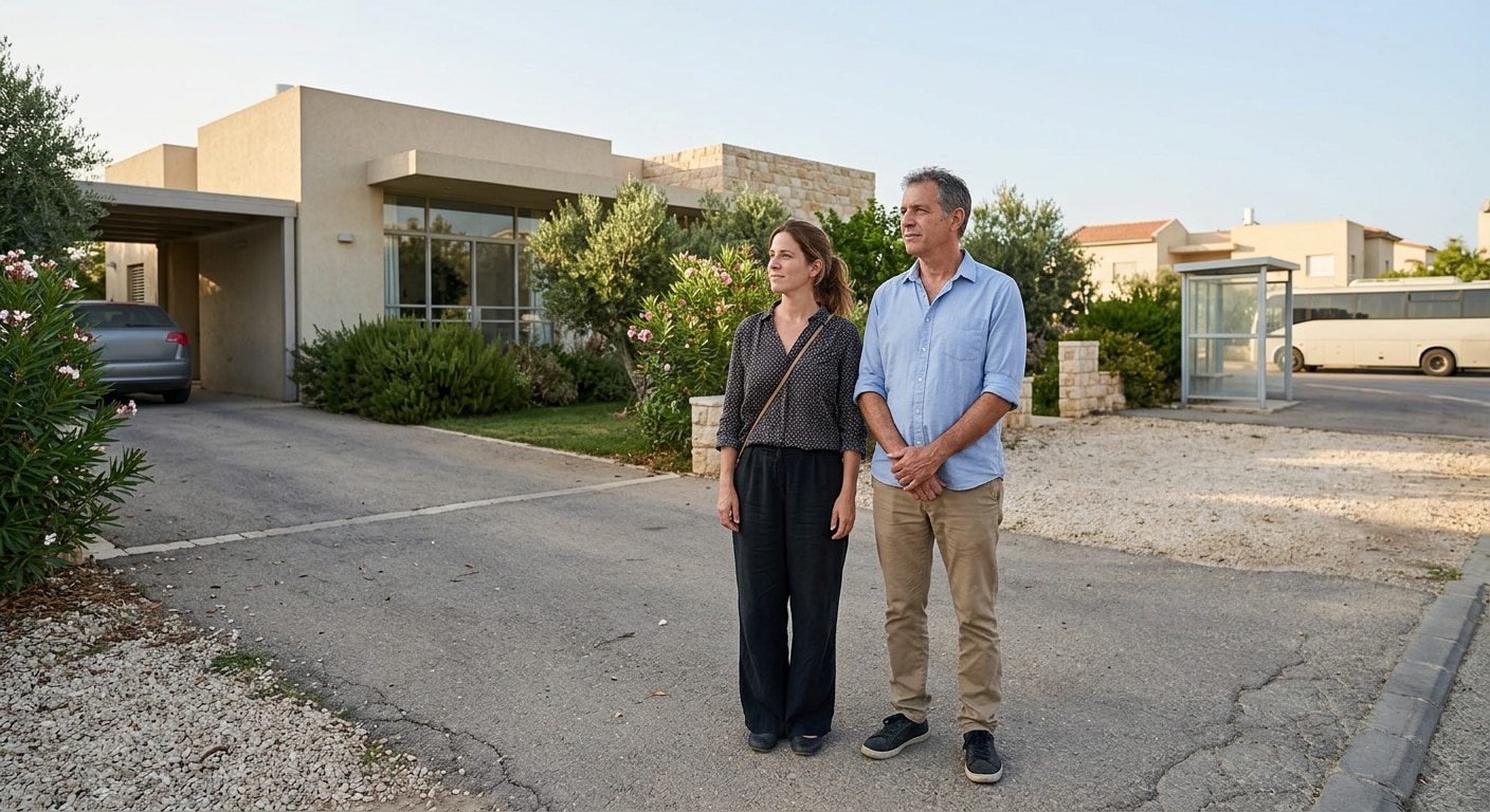 Long-term buyers exploring properties in Sederot