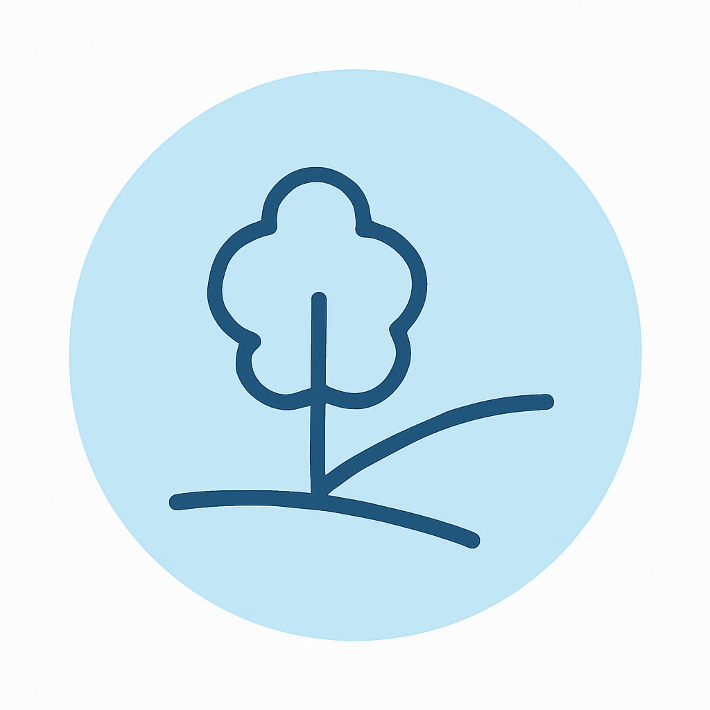 Icon representing proximity to nature