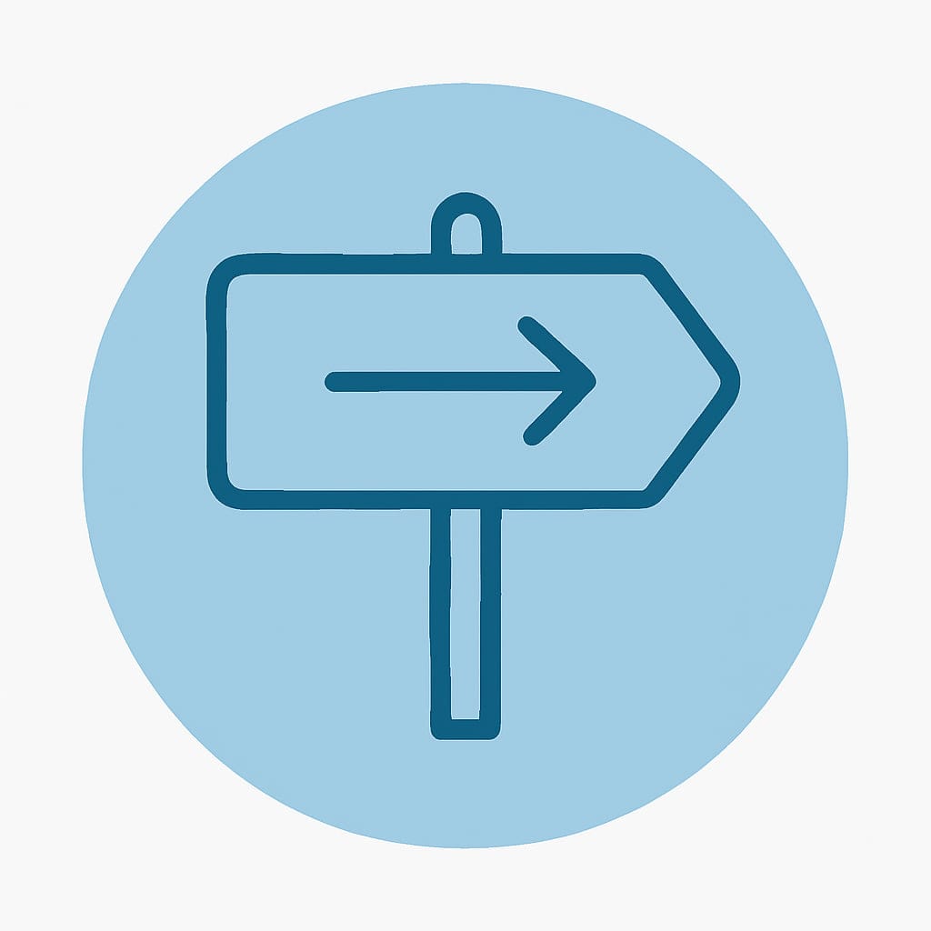 Icon representing convenient access