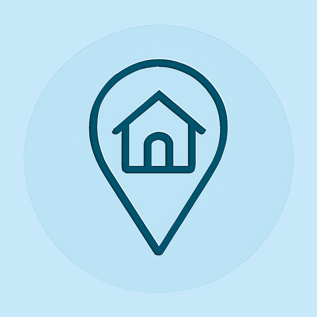 Icon representing practical location