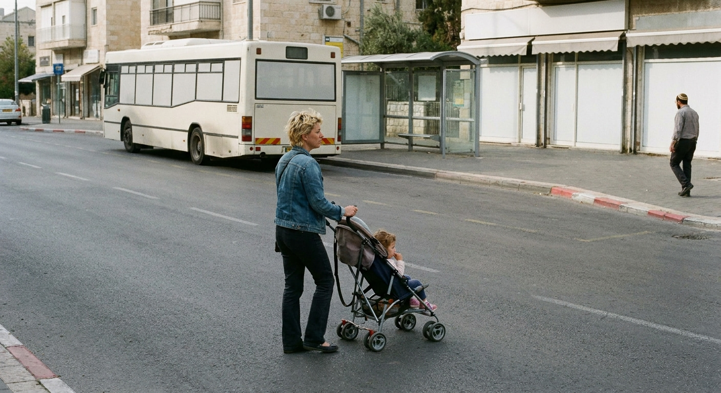 Low-density living scene in Kfar Eldad