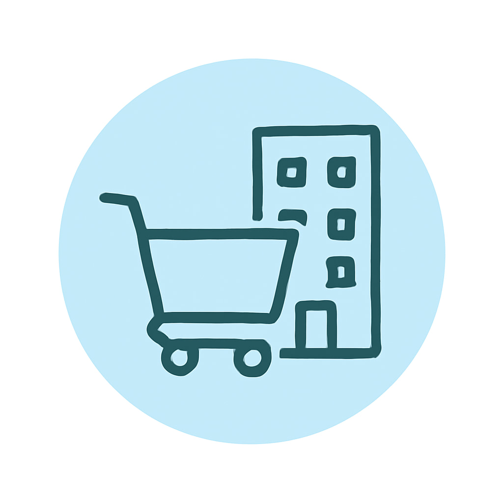 Local and regional services icon