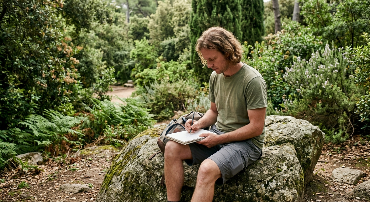 Nature enthusiast exploring local trails