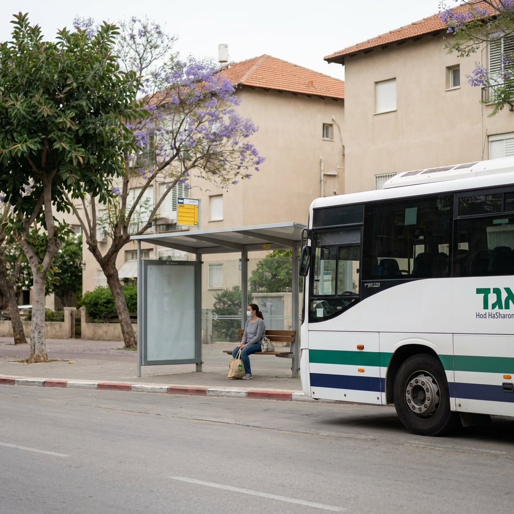 Transportation options in Hod HaSharon
