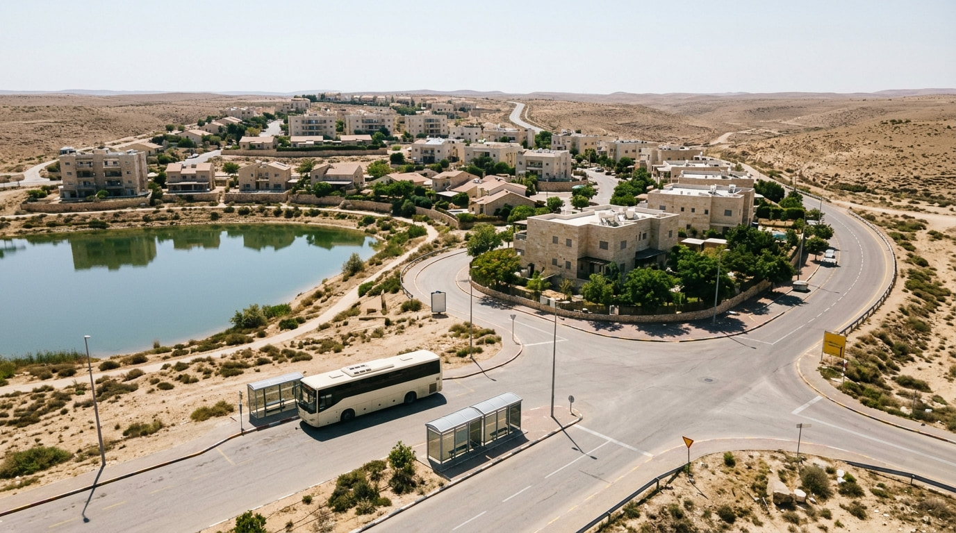 A scenic view of Shuva in the Southern District
