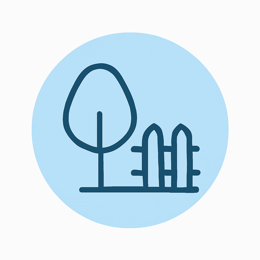 Space and privacy icon