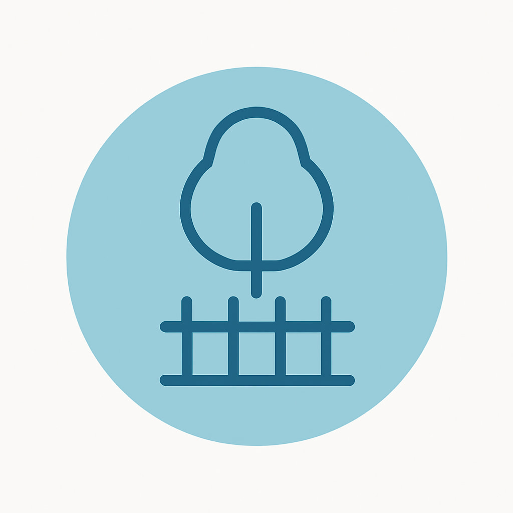 Space and privacy icon