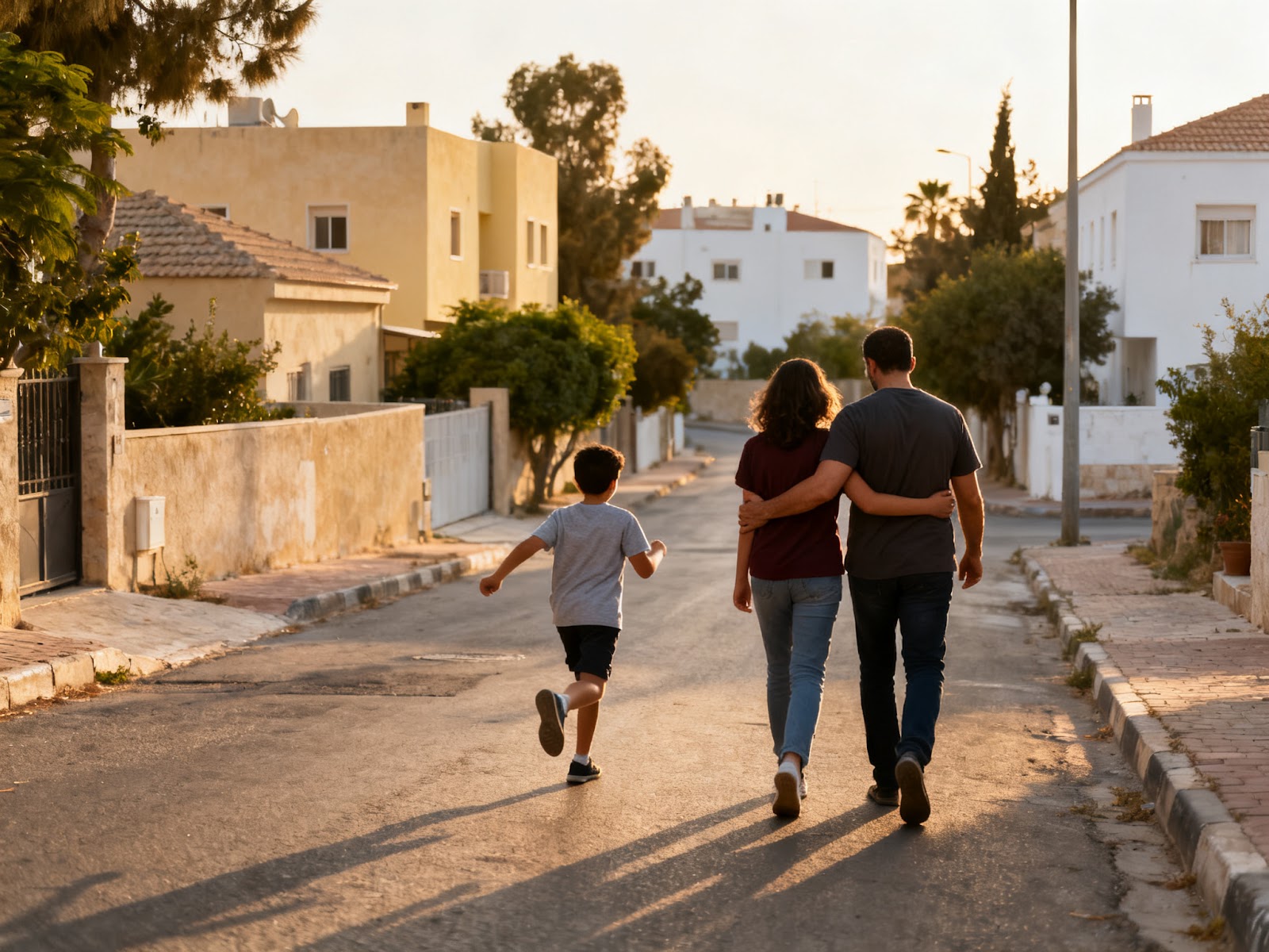 Family-friendly environment in Kfar Adumim