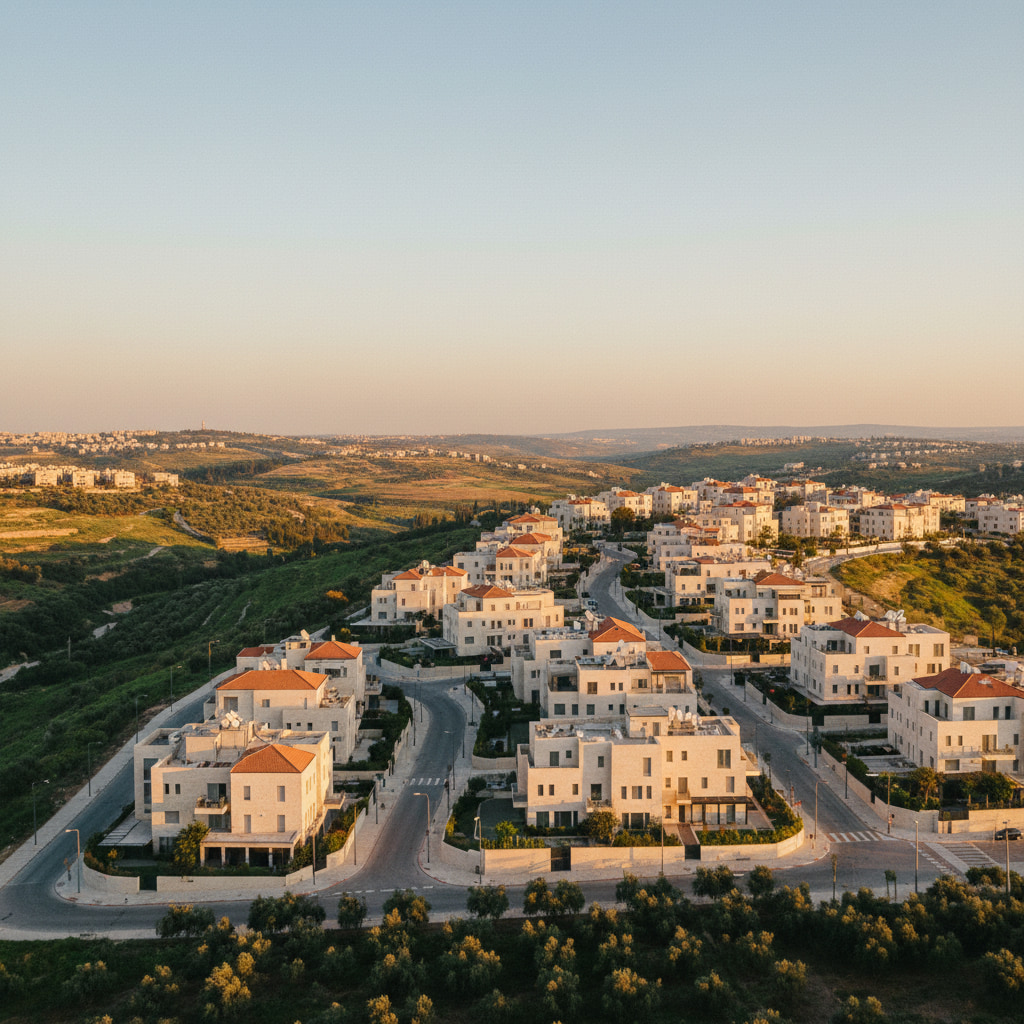 Scenic view of Modi'in-Maccabim-Re'ut in Central District