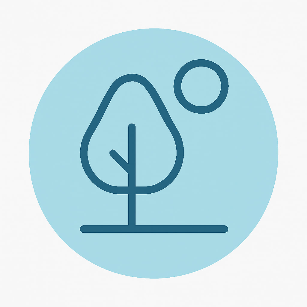 Icon representing nature