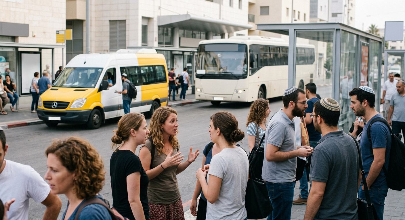 Transportation options in Yahel