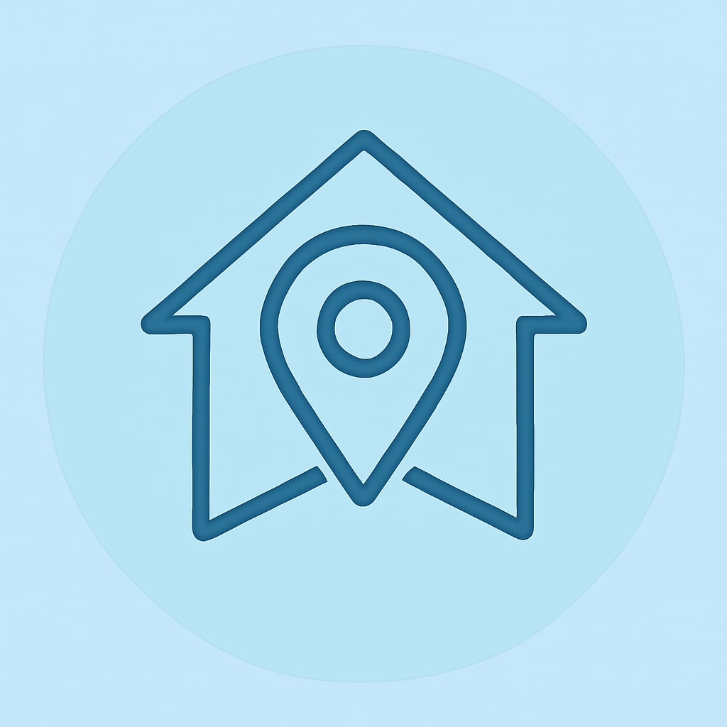 Practical location icon