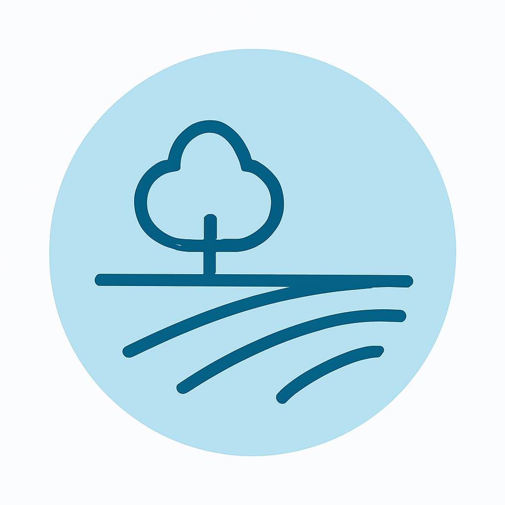 Icon representing space and privacy