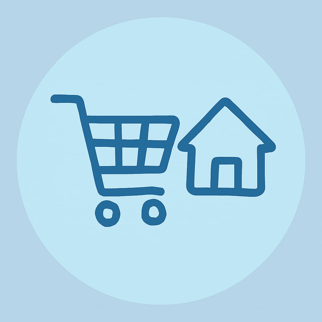 Icon representing local and regional services