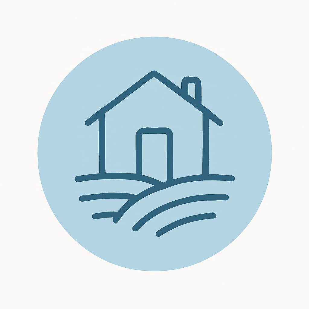 Icon representing space and privacy