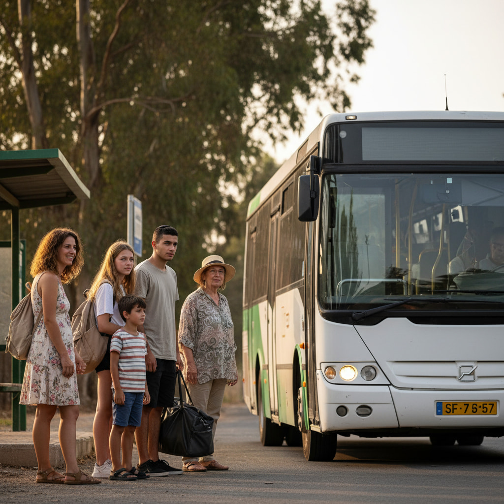 Transportation options in Ein HaShlosha