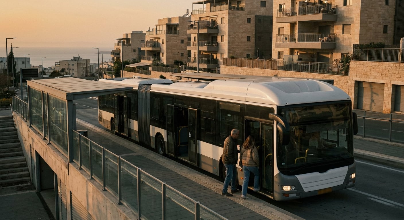 Transportation options in Haifa