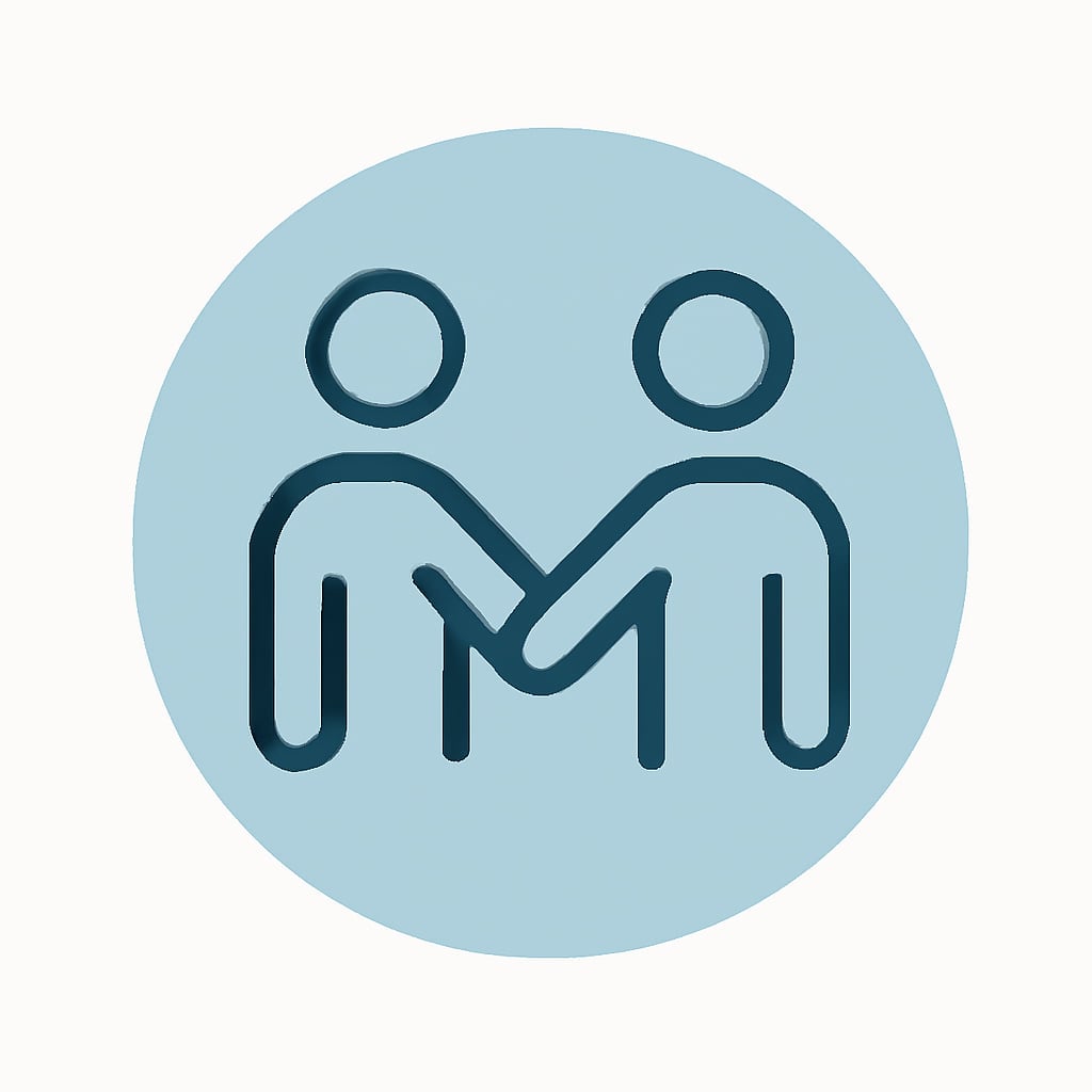 Icon representing community