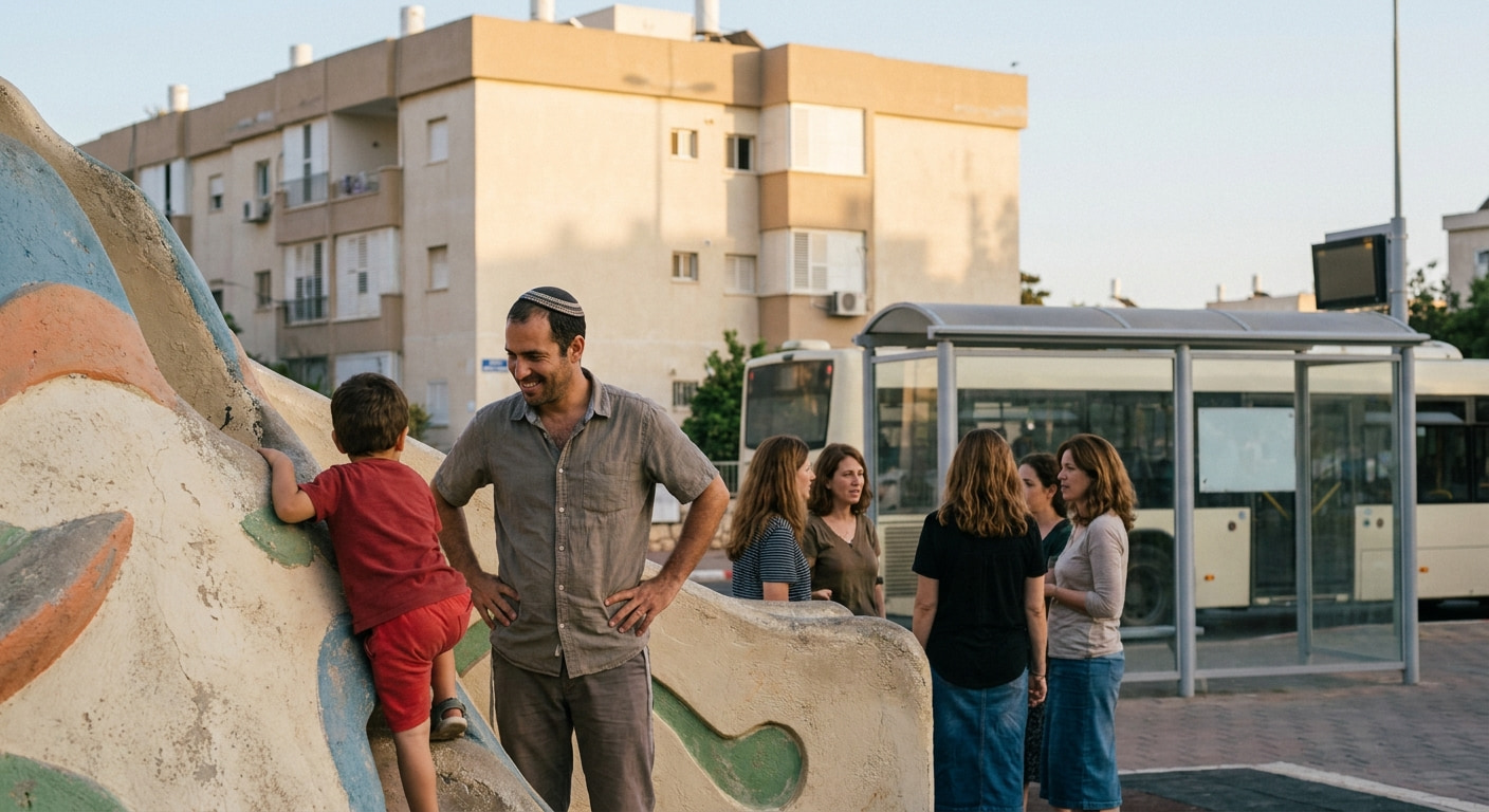 Community gathering in Nofim