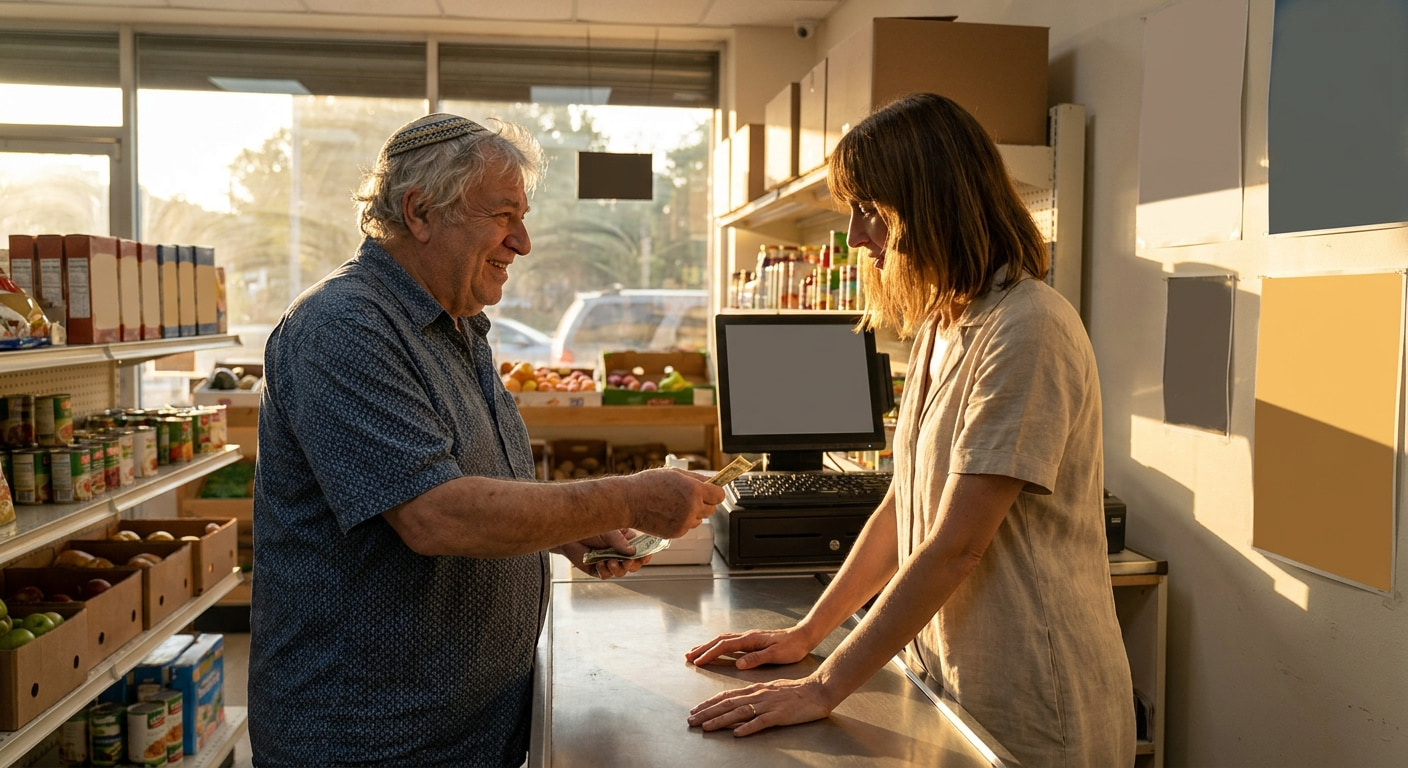 Local services scene in Nofim