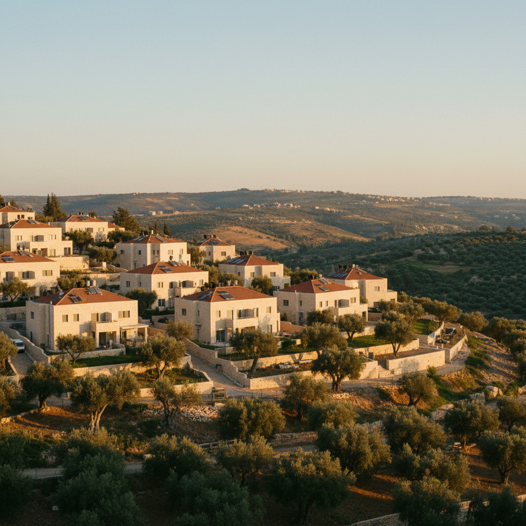 Scenic view of Re'im in Southern District