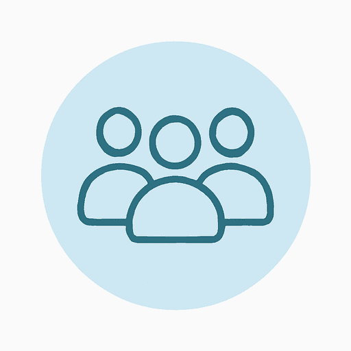 Icon representing community