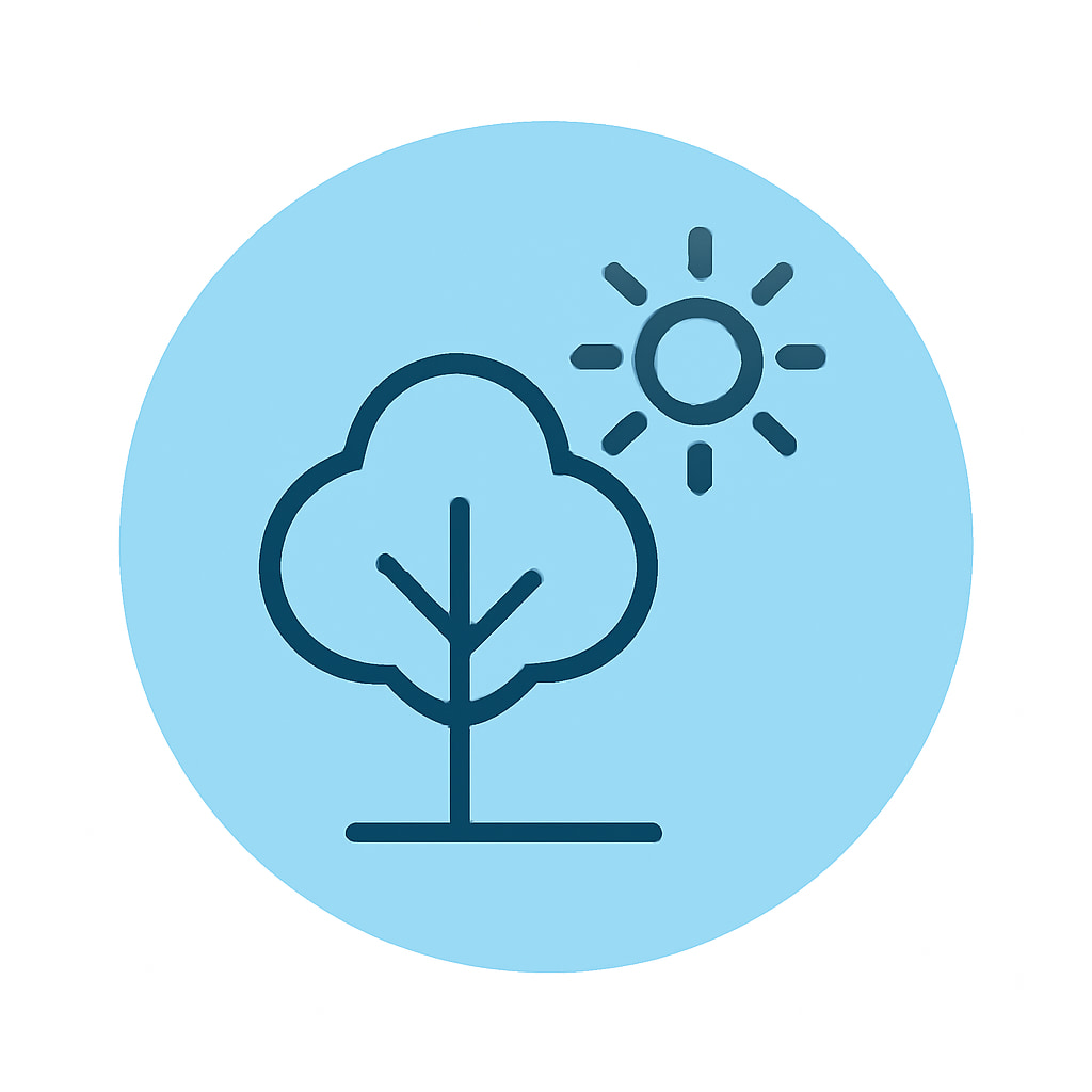 Icon representing nature