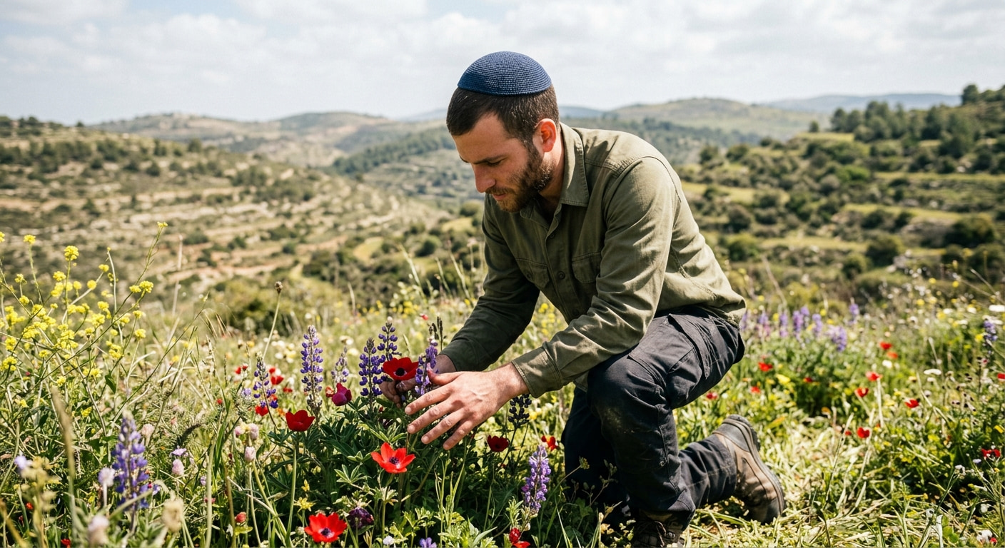 Nature enthusiast exploring Zimrat's outdoors