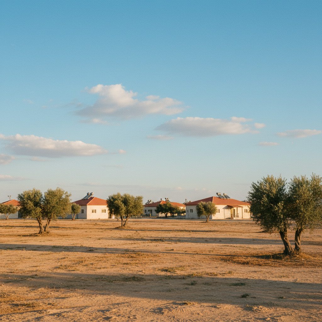 Scenic view of Retamim in Southern District