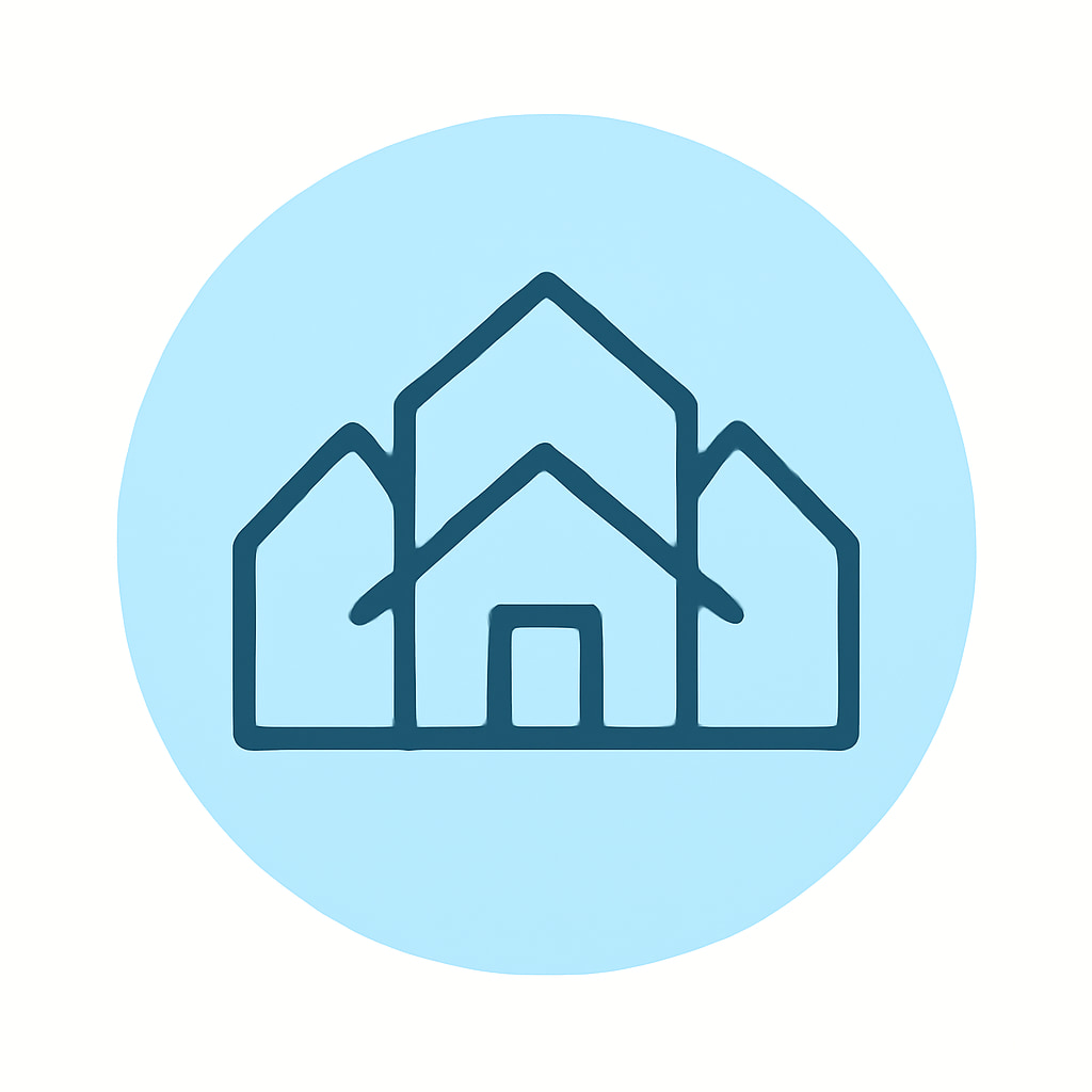 Icon representing property diversity