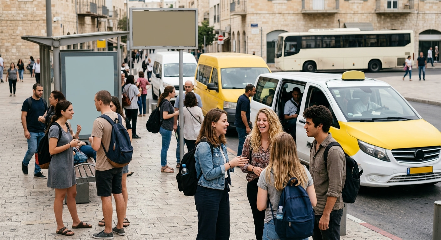 Transportation options in Sha'arei Tikva