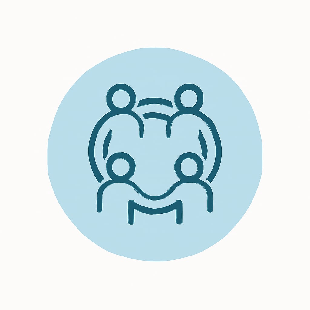 Icon representing community