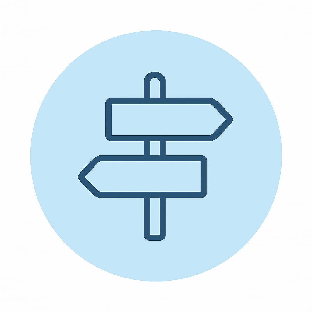 Icon representing convenient access