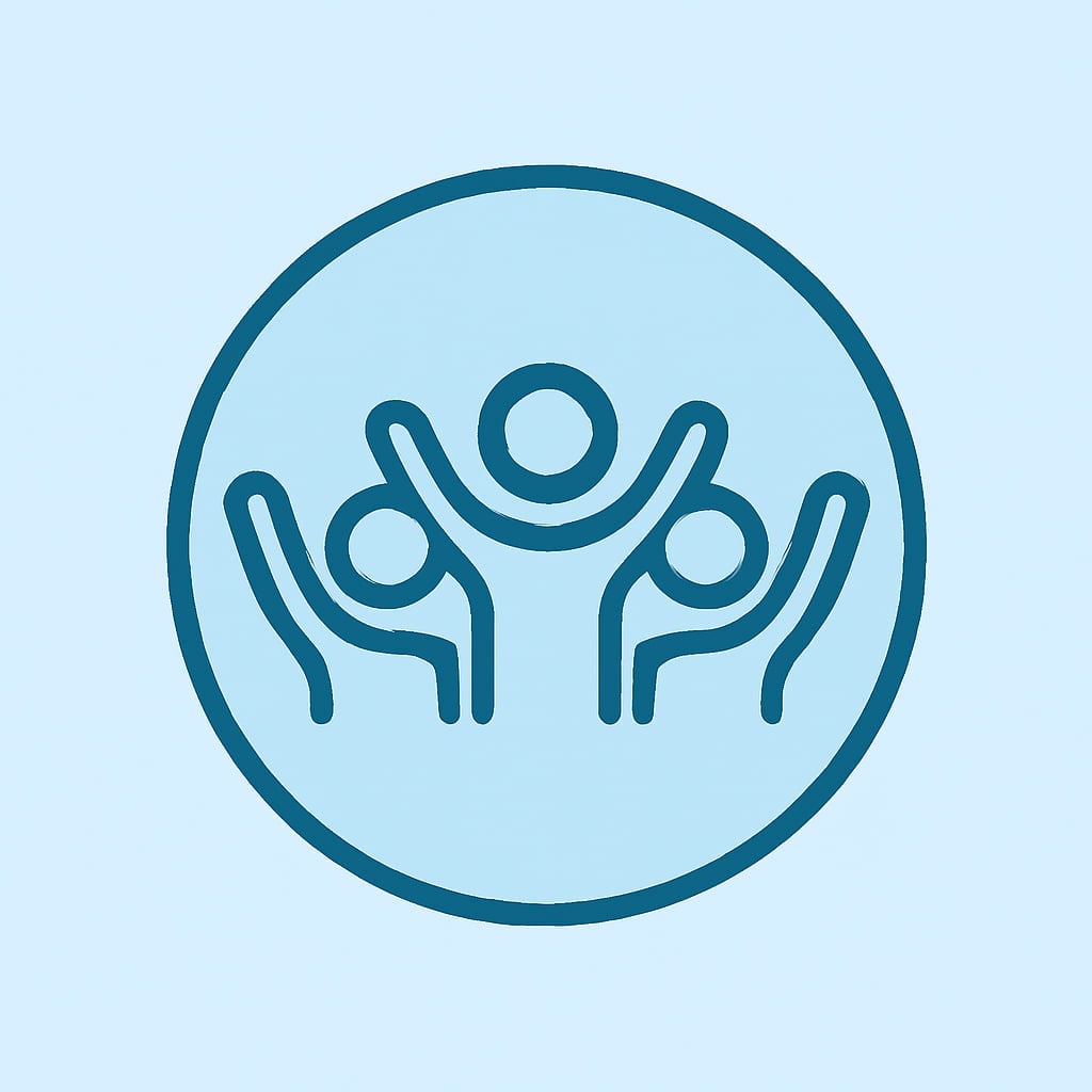 Icon representing community
